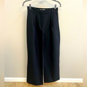 Abercrombie Sloan tailored wide leg trousers.